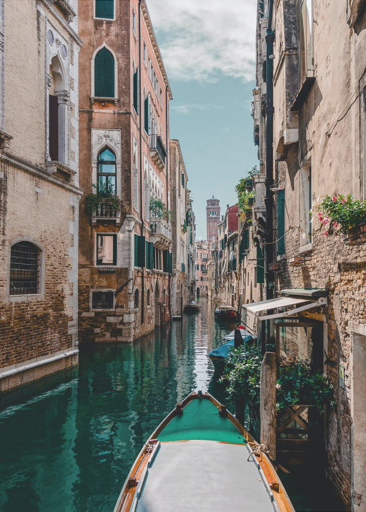 Boat on the river | Poster