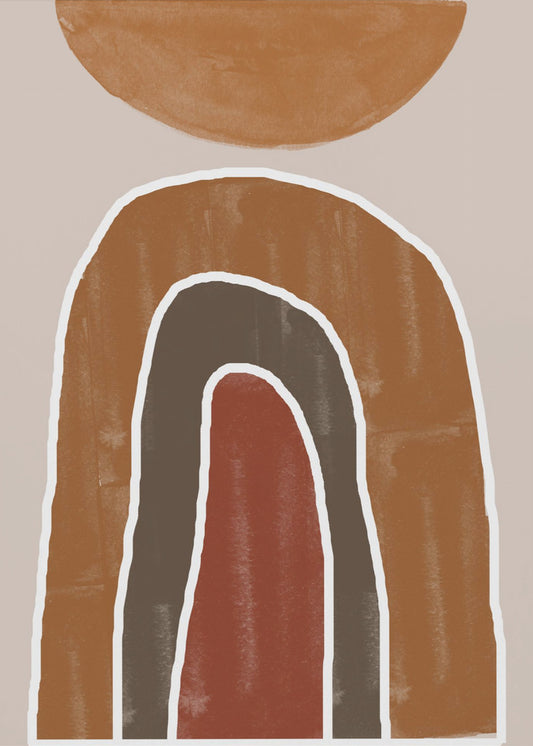 Earthy Arches | Poster