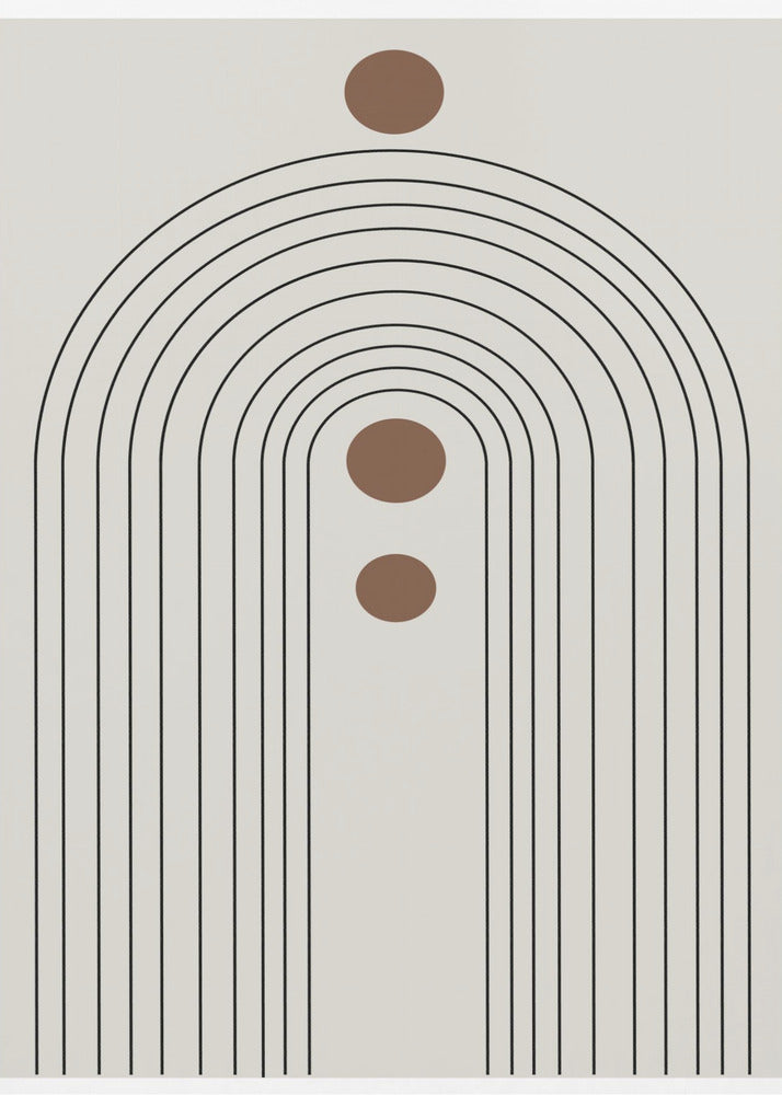 Retro Rainbow Echoes | Canvas