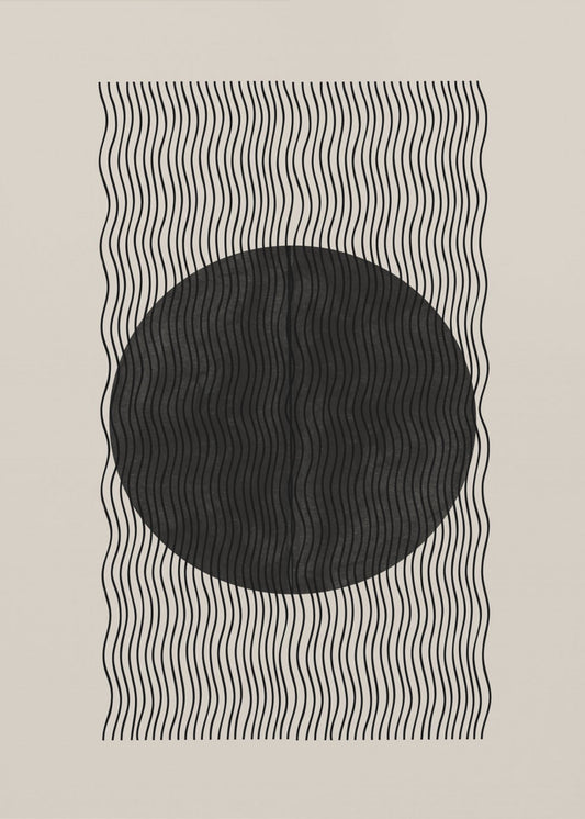 Wave Eclipse | Canvas