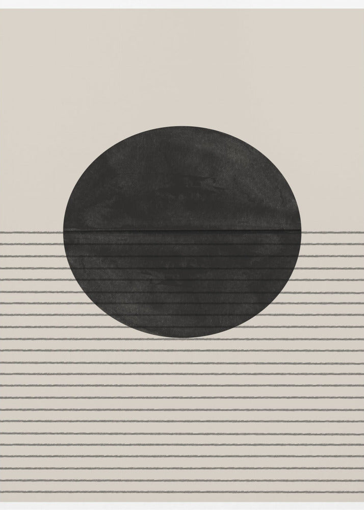 Monochrome Horizon | Canvas