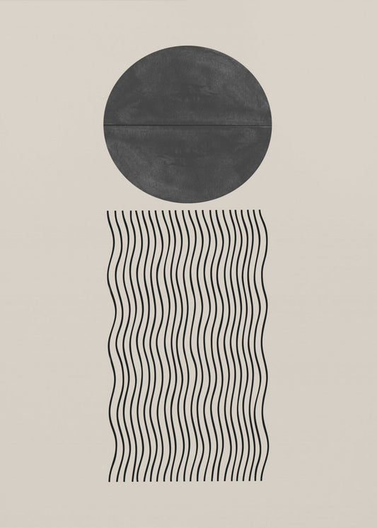 Wave and Eclipse | Canvas