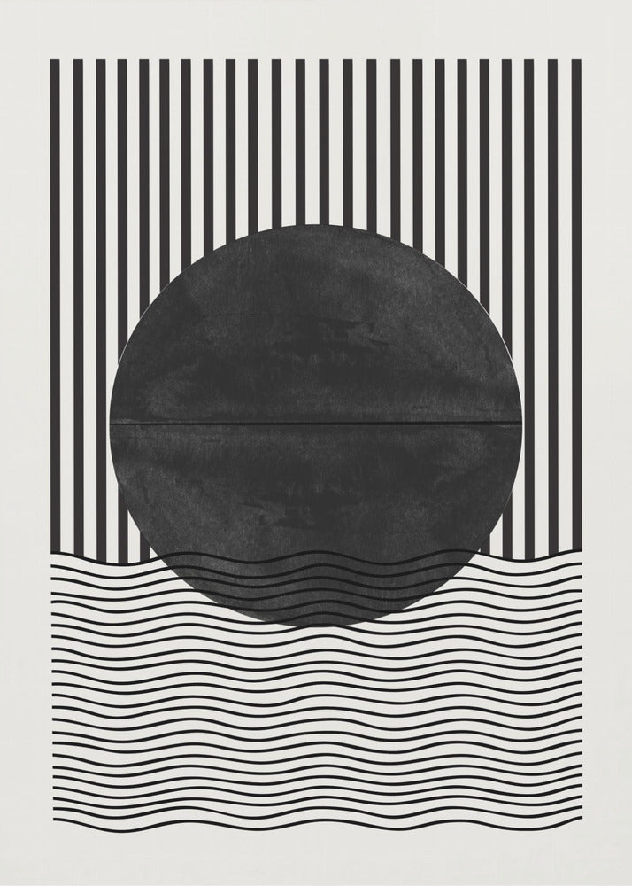 Monochrome Eclipse | Poster