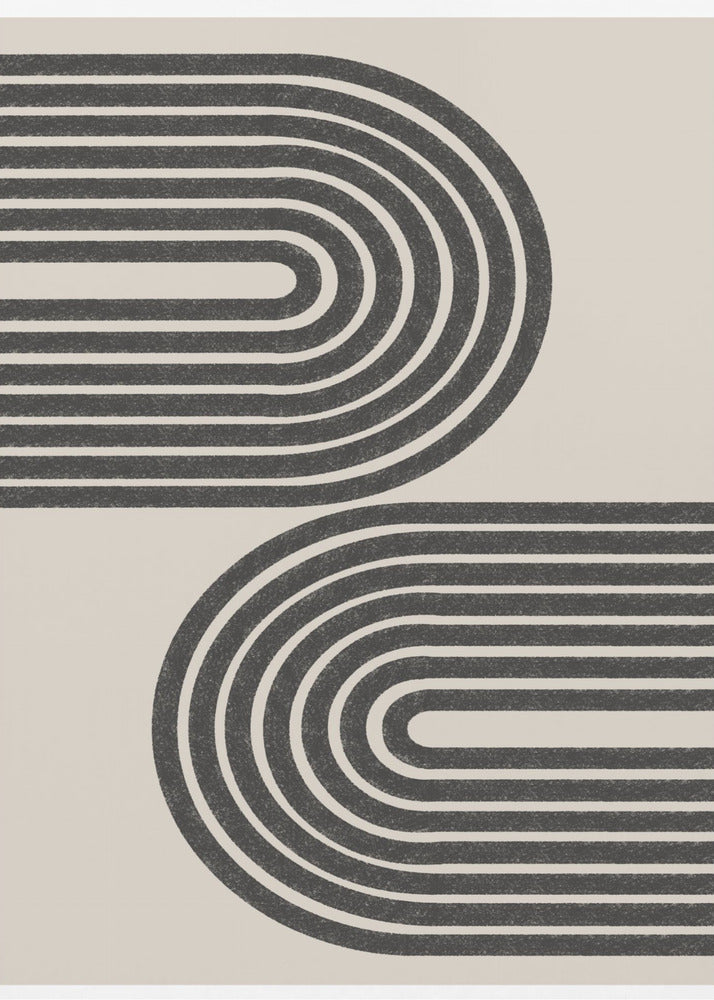 Curved Lines Dance | Canvas