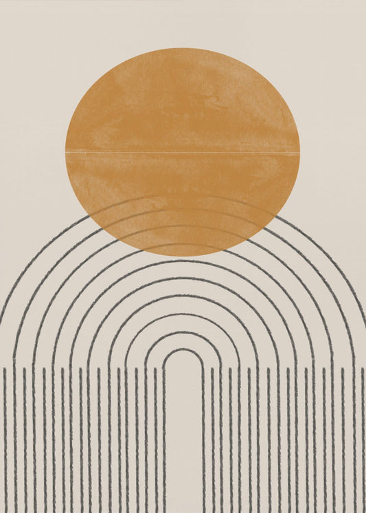 Arc and Sunburst | Poster