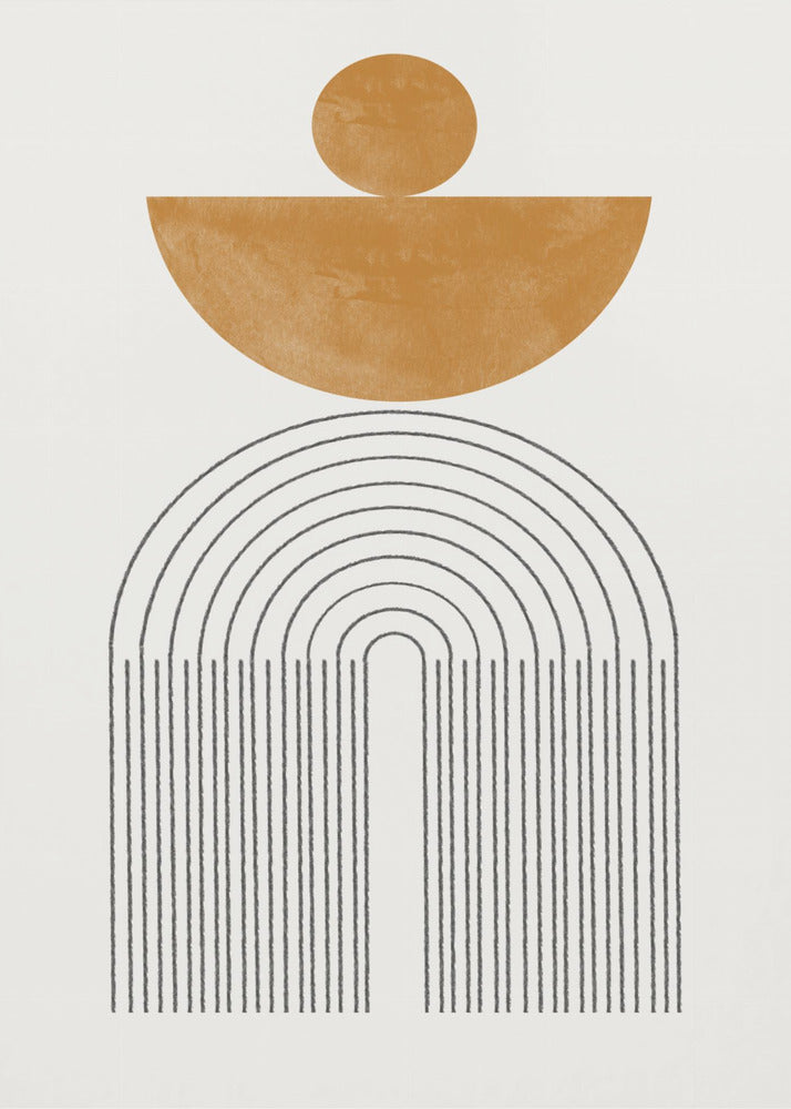 Arch Composition No7. | Canvas