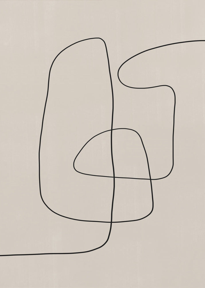 Curved Line Dance | Canvas