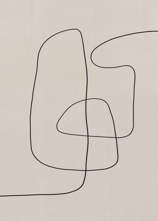 Curved Line Dance | Canvas