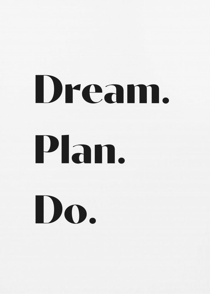 Dream Plan Do | Canvas