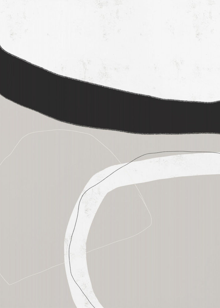 Black And White Shapes | Canvas