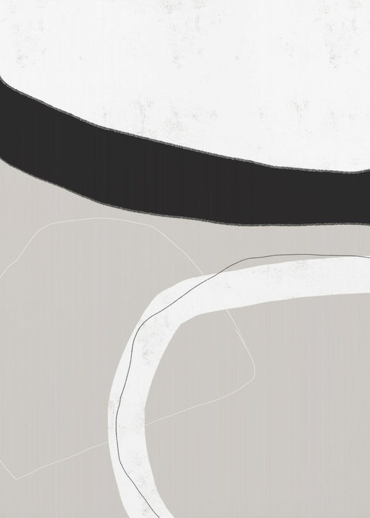 Black And White Shapes | Canvas