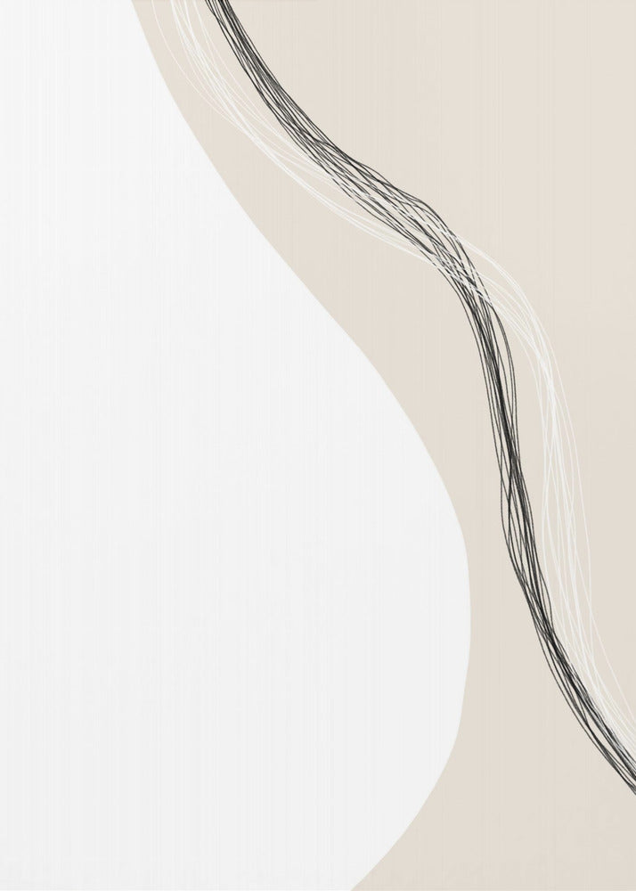 Flowing Lines Harmony | Canvas