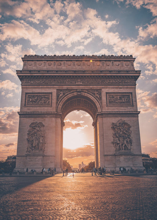 Golden Arc of Paris | Poster