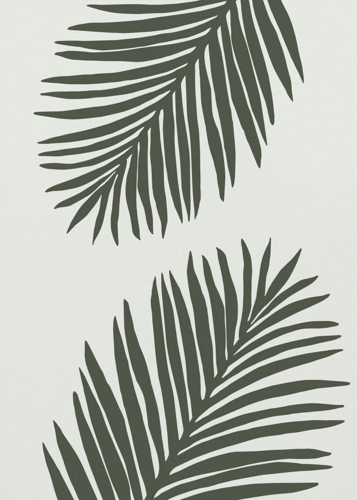 PALM LEAF 04 GREEN | Poster