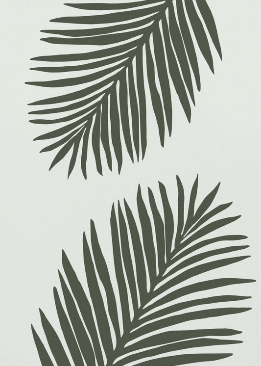 PALM LEAF 04 GREEN | Poster