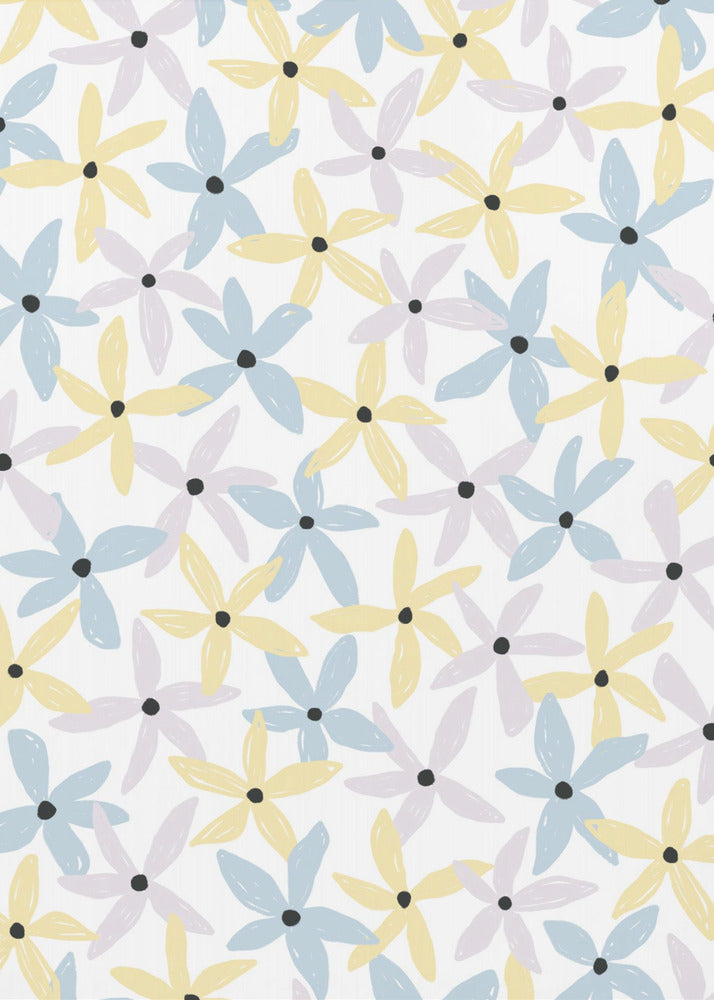 Colorful Playful Flowers | Canvas