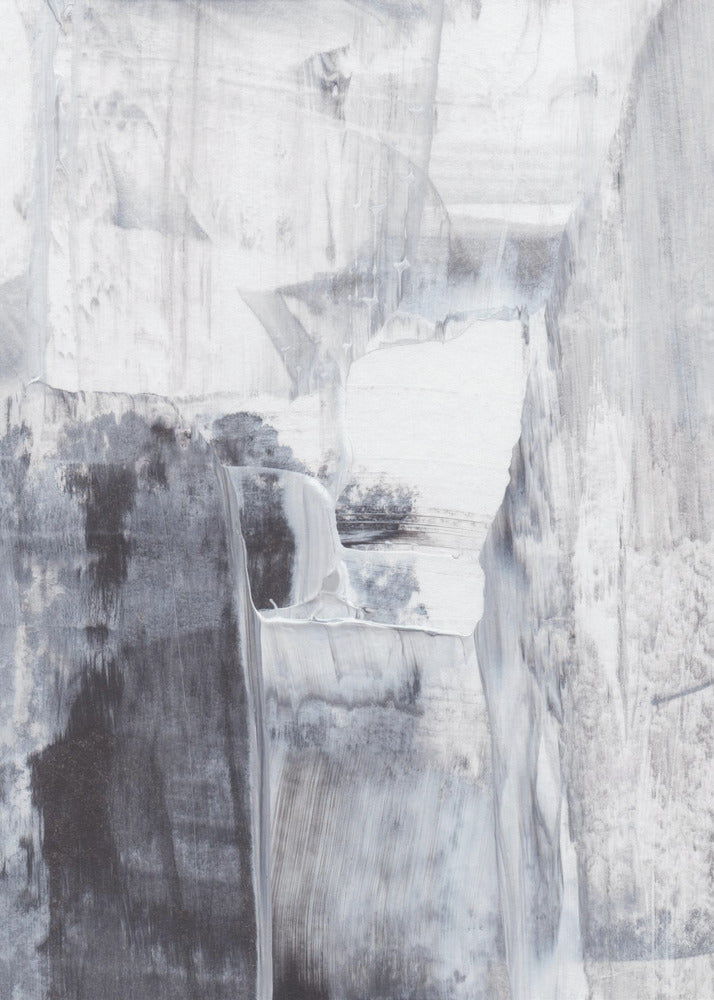 Monochrome Brushstrokes | Canvas