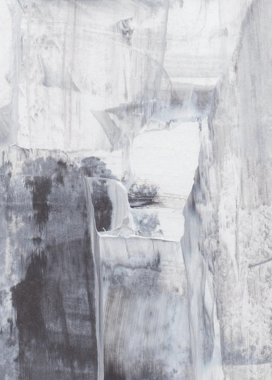 Monochrome Brushstrokes | Canvas