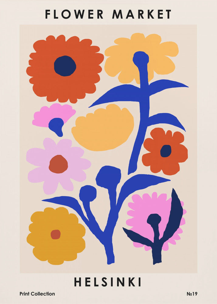 Flower Market. Helsinki | Poster