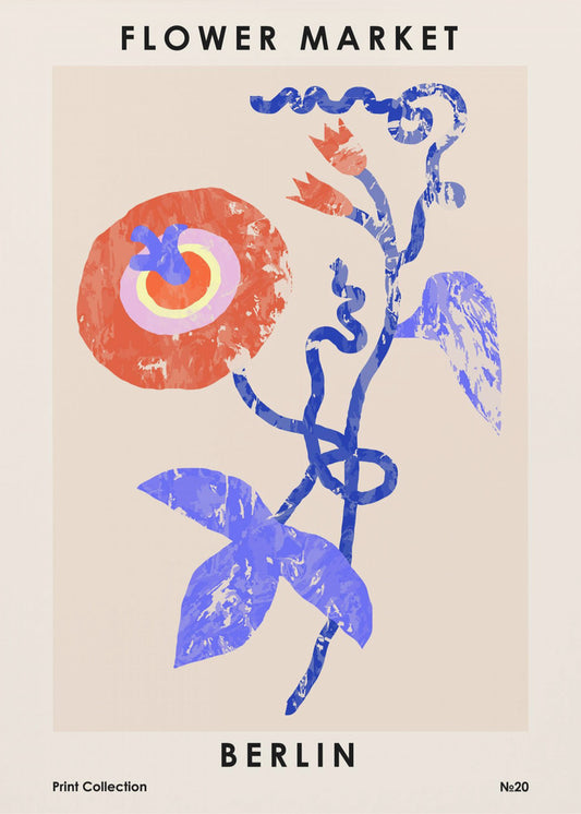 Flower Market. Berlin | Canvas