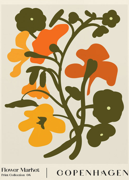 Flower Market. Copenhagen | Canvas