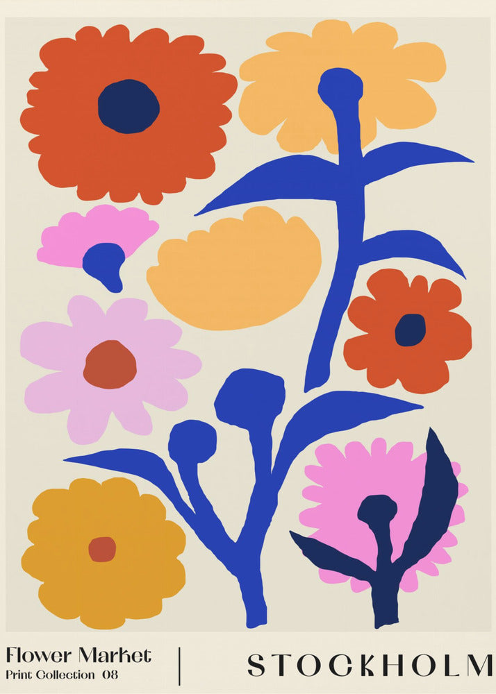 Flower Market. Stockholm | Canvas