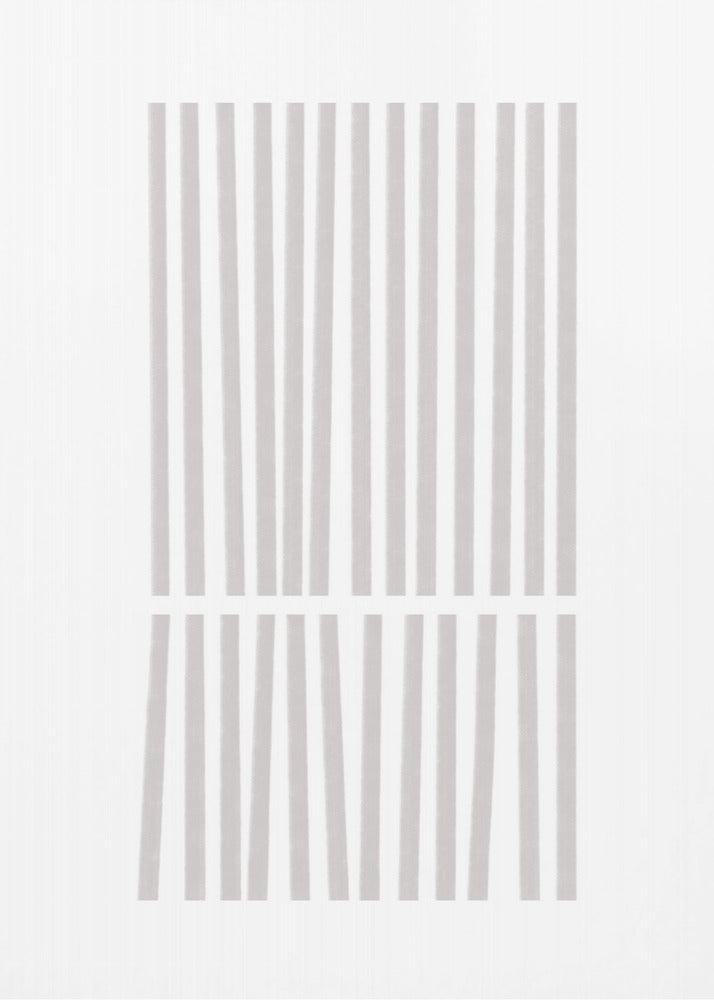 Vertical Gray Lines | Poster