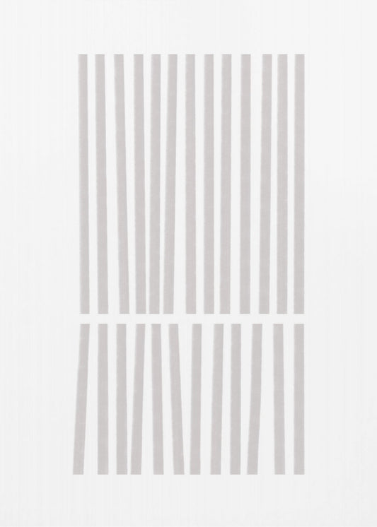 Vertical Gray Lines | Canvas
