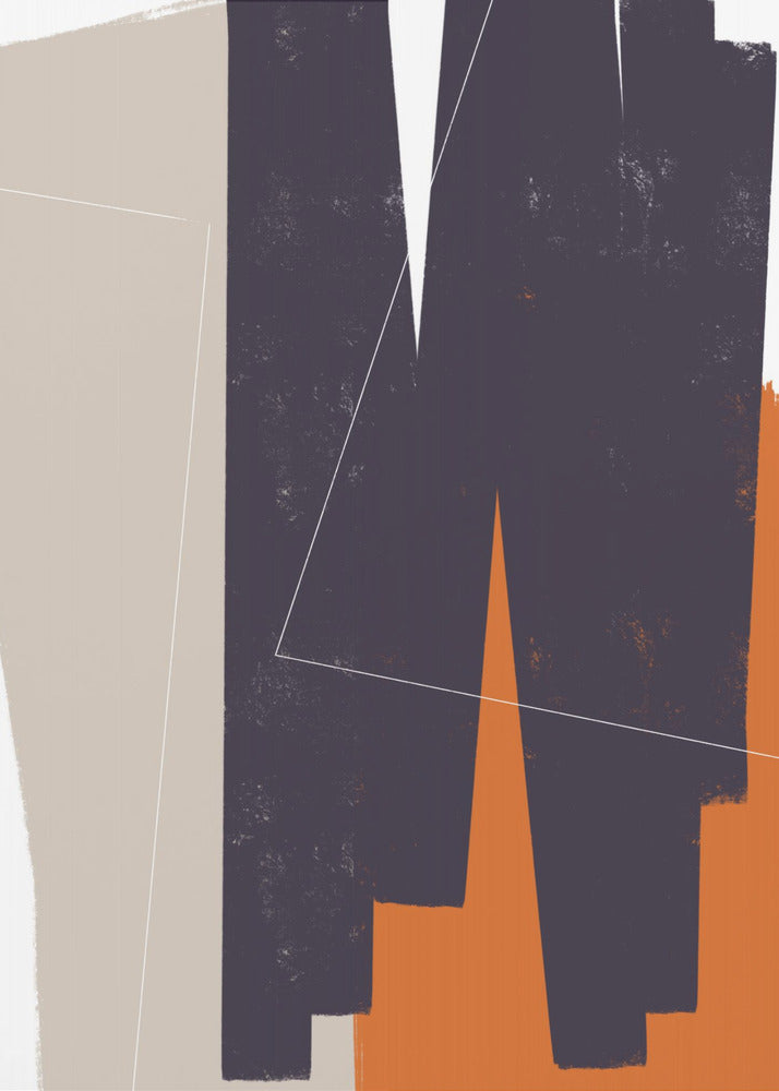 Muted Geometrics Shapes | Canvas