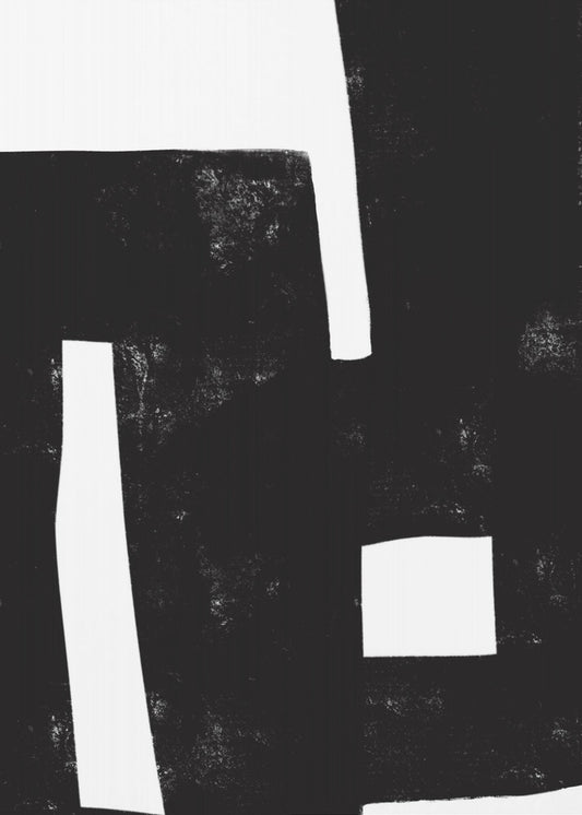 Black and White Maze | Canvas