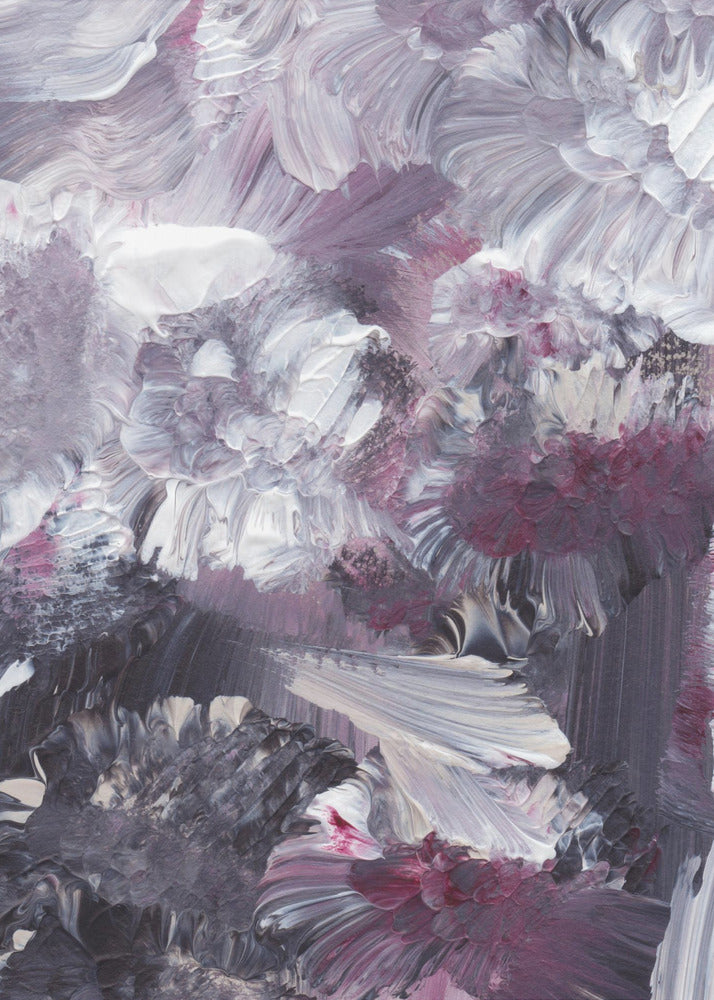 Floral Expressionist Brushstrokes | Canvas