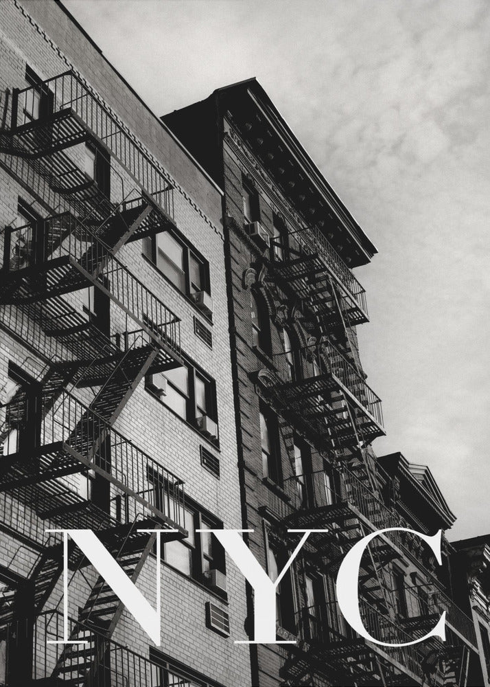 NYC Fire Escapes 2 | Poster