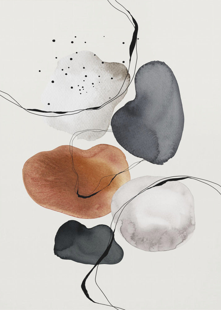 Fluid Shapes Dance | Canvas