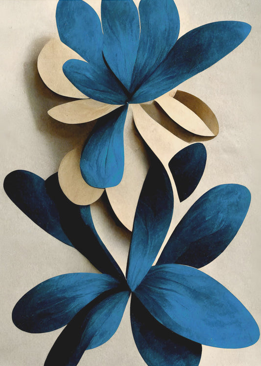 Blue Nymphaea | Poster