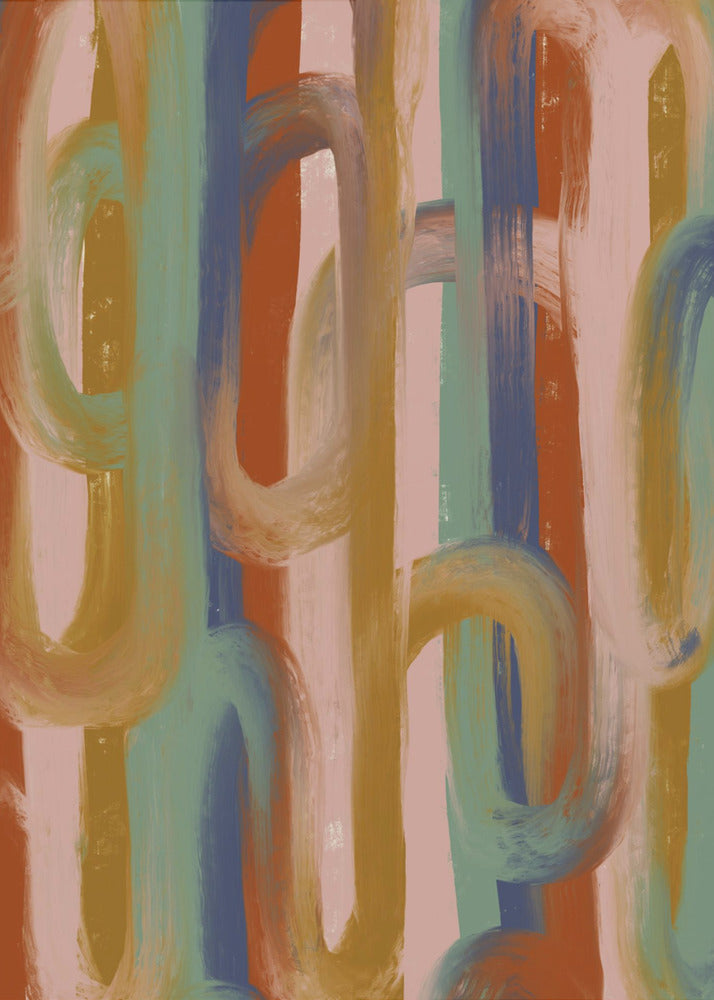 Flowing Hues Harmony | Canvas