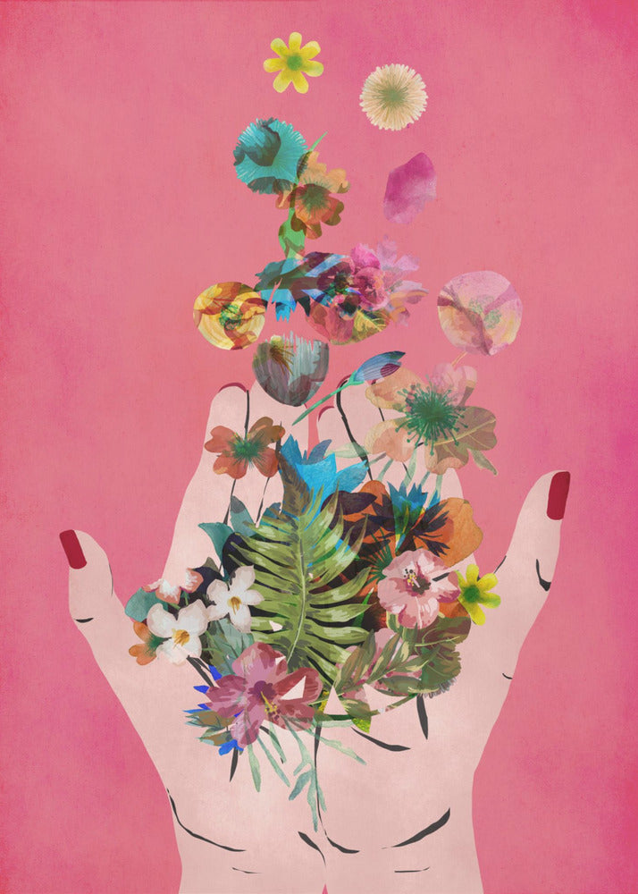 Blooming in Hands | Poster