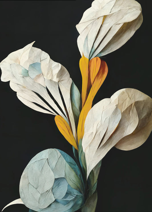 Paper Petal Bouquet | Poster