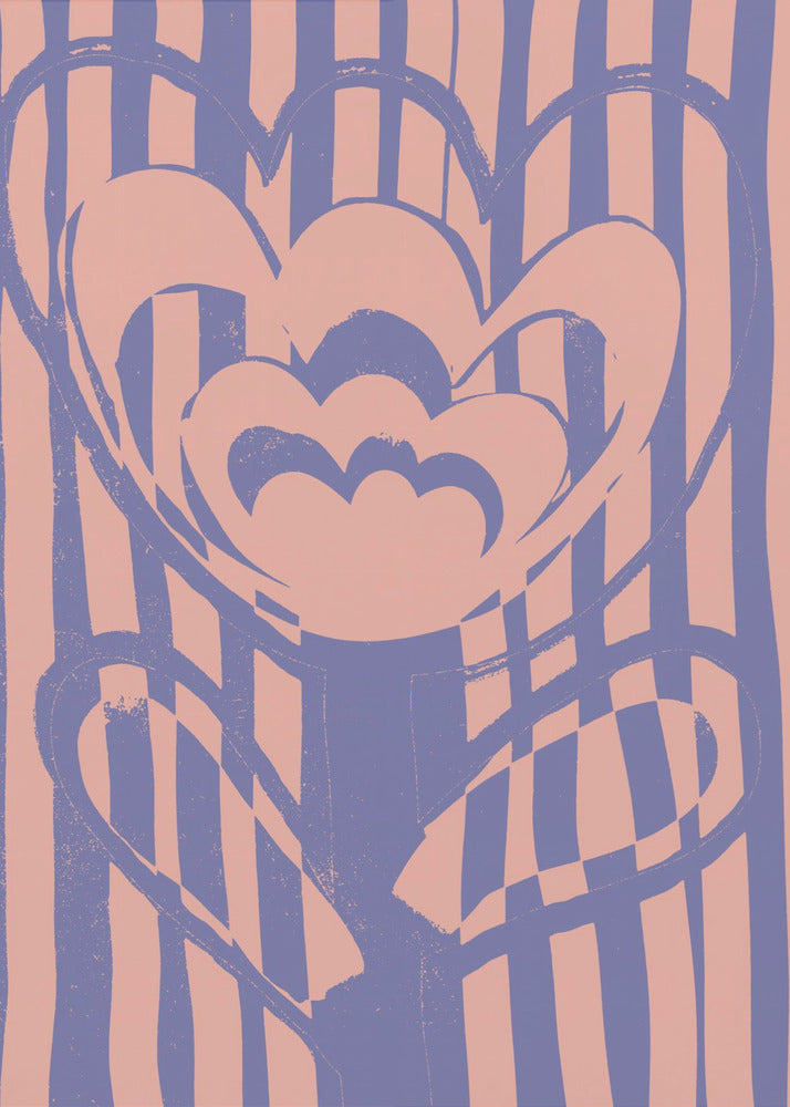 Retro Blossom Burst | Poster