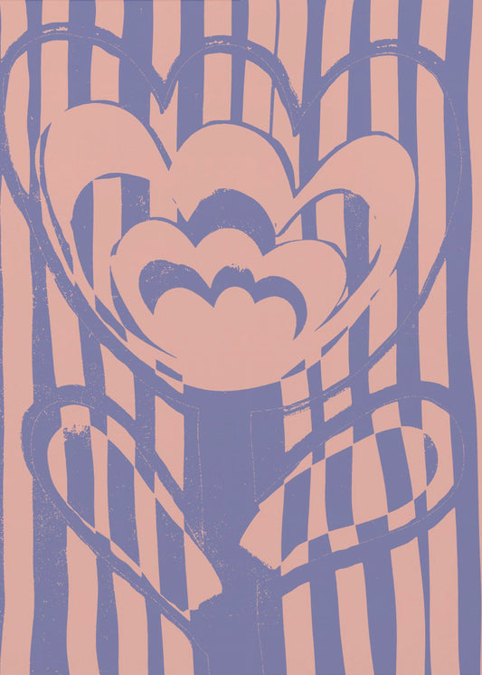 Retro Blossom Burst | Poster