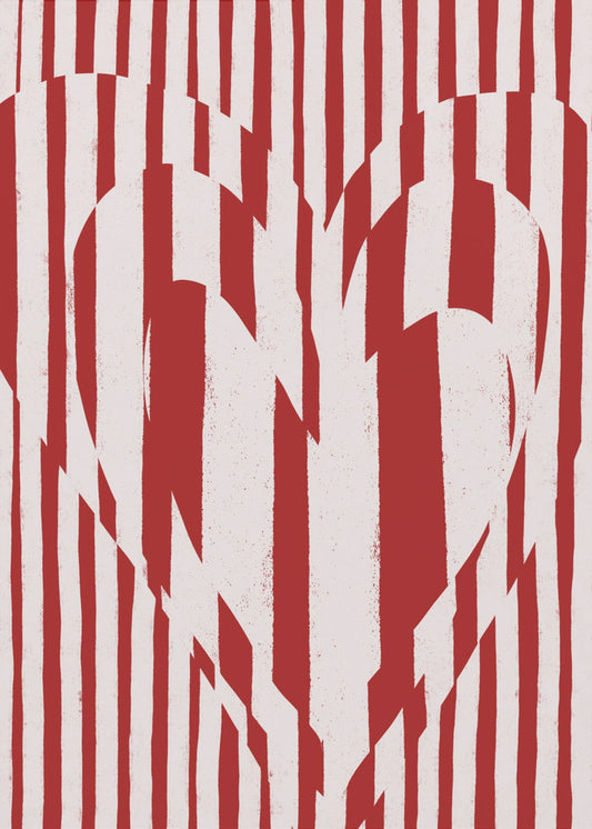 Heart in Stripes | Poster