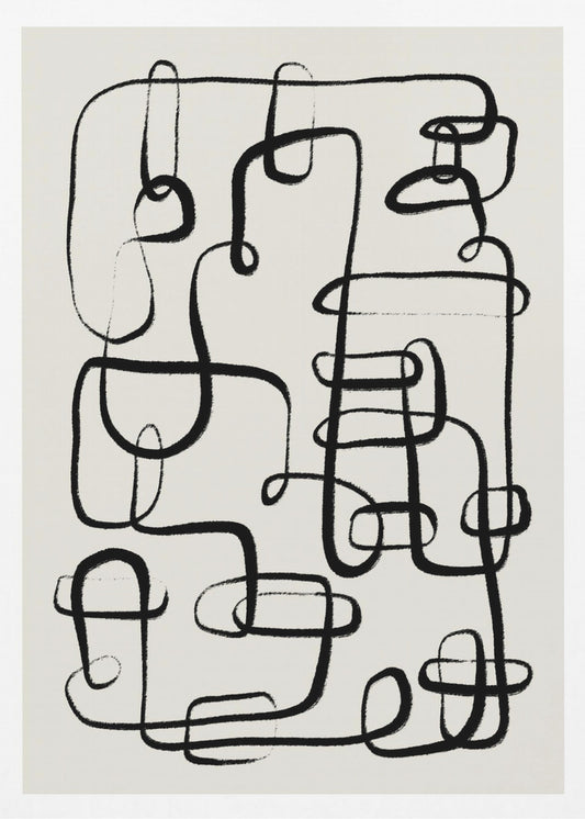 Endless Curves Dance | Poster