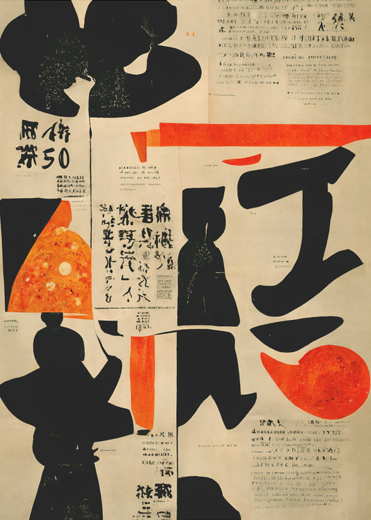 Vibrant Calligraphy | Poster