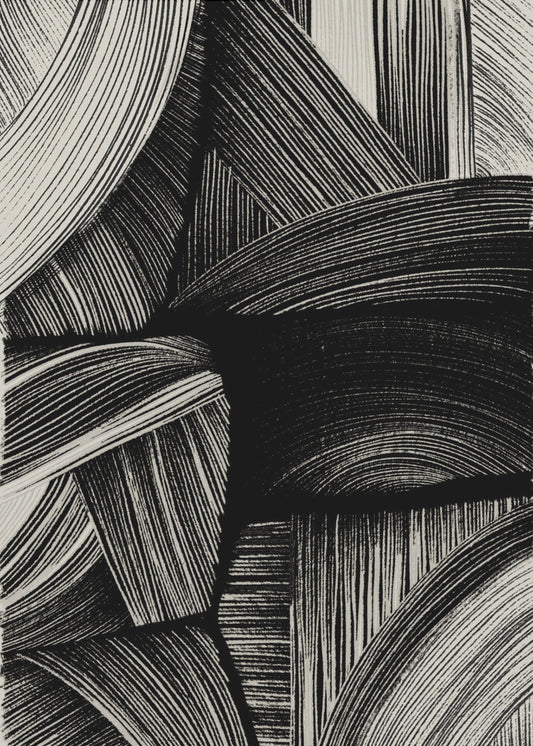 Curved Line Symphony | Canvas