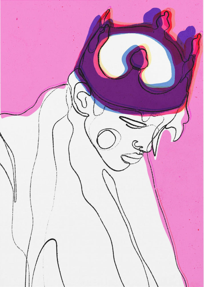 Crowned Reflection | Canvas