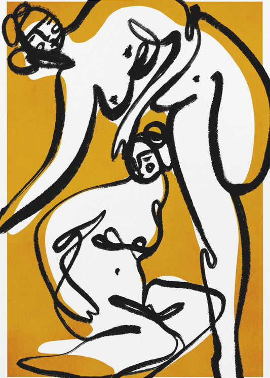 The Female Dancers | Canvas