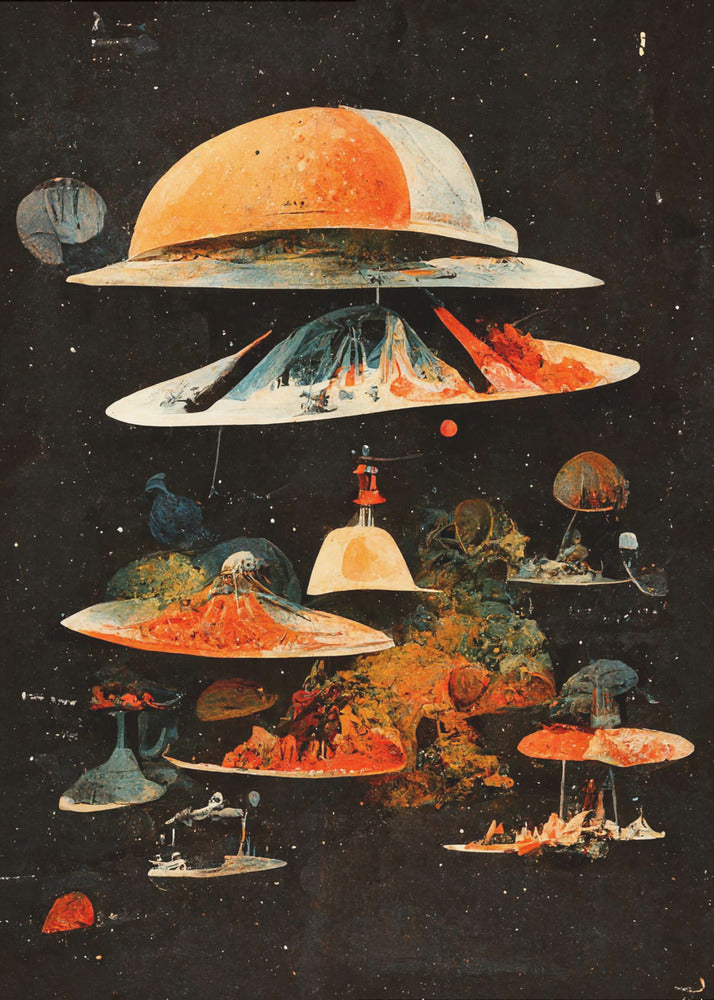 Celestial Layers | Poster