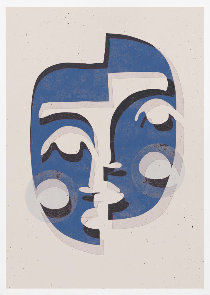 Fragmented Faces | Poster