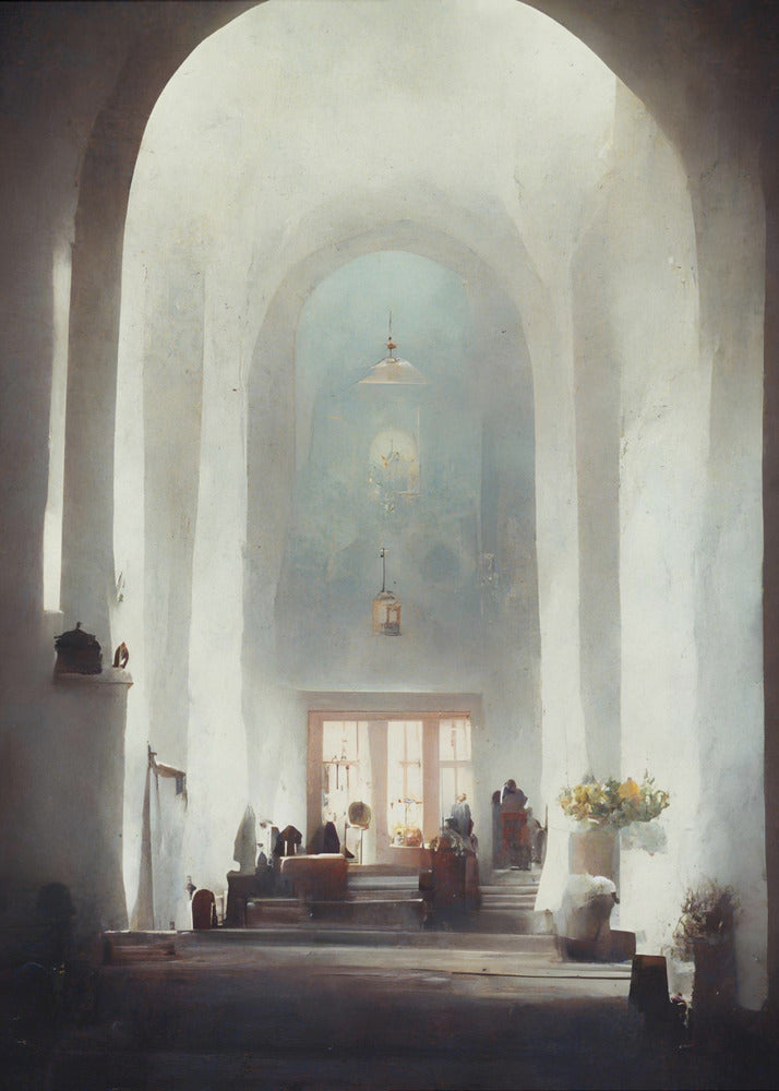 Sunlit Sanctuary | Canvas