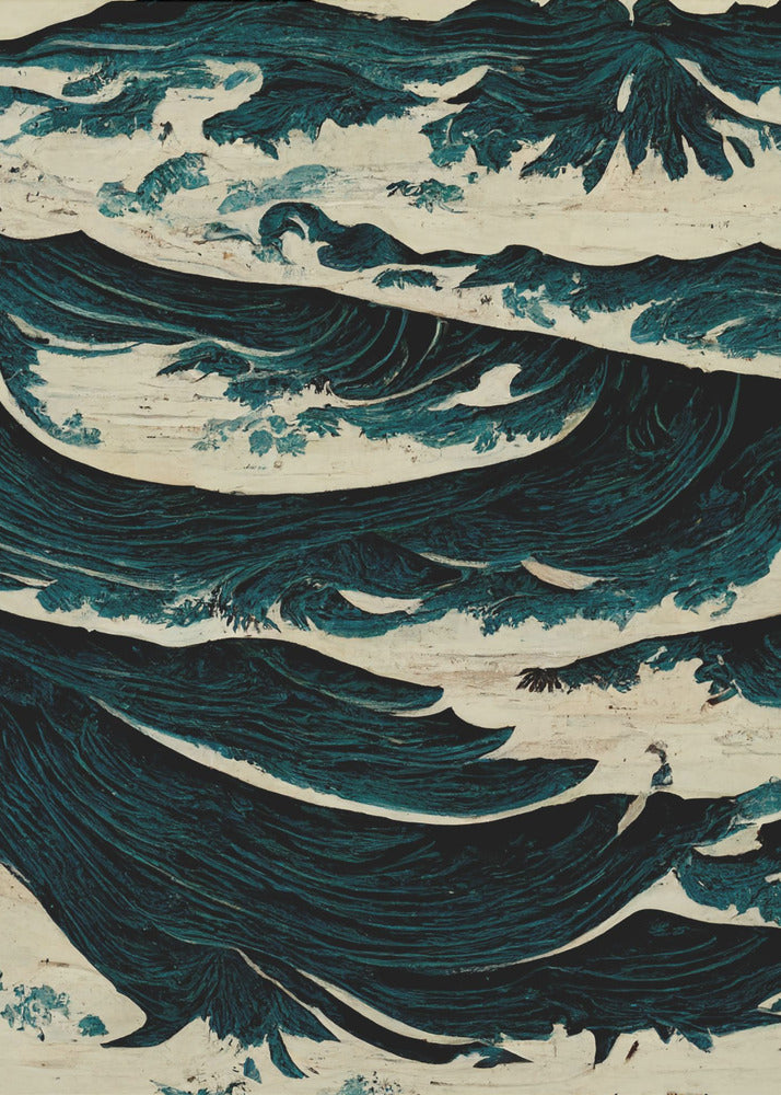 Turbulent Waves | Canvas