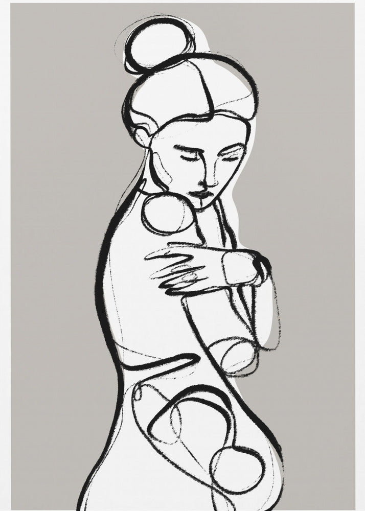 Graceful Embrace | Canvas